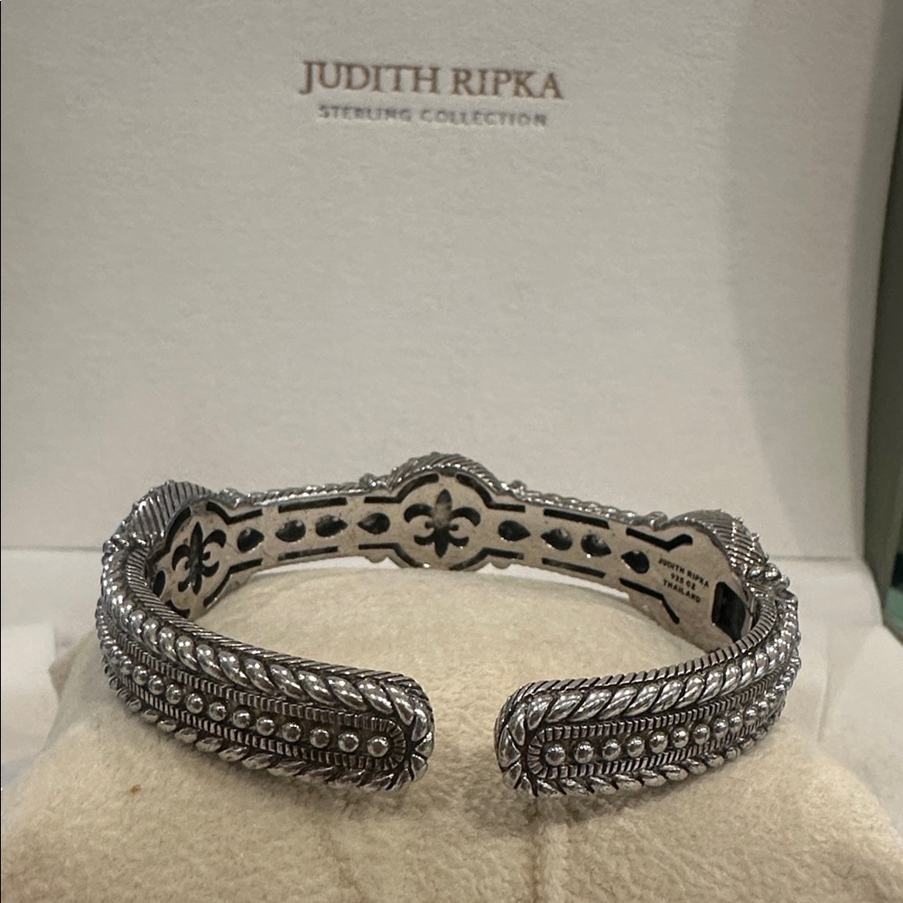Judith Ripka Turquoise cuff bracelet - Picture 4 of 4